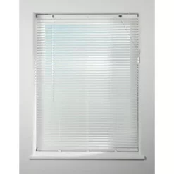 Universal Aluminium Venetian Non-Blackout Blind White 1200 x 1600mm Drop