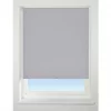 Polyester Cordless Roller Blackout Blind Light Grey 1200 x 1700mm Drop