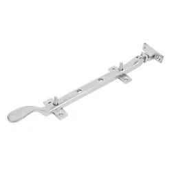 Smith & Locke Victorian Casement Stay Satin Chrome 250mm