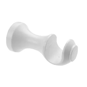 Universal Wooden Curtain Pole White 28mm x 3m 3 Universal Wooden Curtain Pole White 28mm x 3m - Image 3