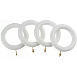 Universal Wooden Curtain Pole White 28mm x 3m 7 Universal Wooden Curtain Pole White 28mm x 3m -Window Furniture Sales 1732P A3