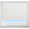 Universal Polyester Roller Non-Blackout Blind Snow White 1800 x 1700mm Drop