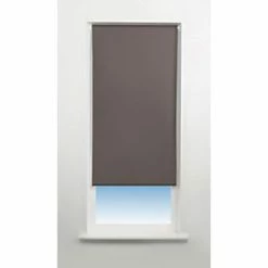 Universal Polyester Roller Non-Blackout Blind Chocolate 900 x 1700mm Drop