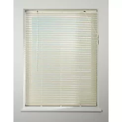 Universal Aluminium Venetian Non-Blackout Blind Cream 1350 x 1600mm Drop