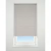 Polyester Cordless Pleated Non-Blackout Blind Light Grey 900 x 1600mm Drop
