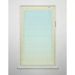 Universal PVC Venetian Non-Blackout Blind Cream 450 x 1600mm Drop