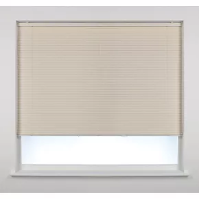 Aluminium Cordless Venetian Non-Blackout Blind Cream 1200 x 1200mm Drop 1 Aluminium Cordless Venetian Non-Blackout Blind Cream 1200 x 1200mm Drop