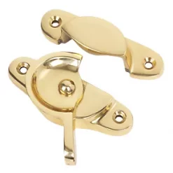 Fitch Fastener Polished Brass 65 x 35mm