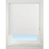 Universal Polyester Roller Non-Blackout Blind Snow White 1200 x 1700mm Drop