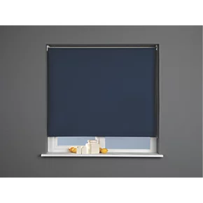 Polyester Roller Blackout Blind Navy 600 x 1700mm Drop 1 Polyester Roller Blackout Blind Navy 600 x 1700mm Drop