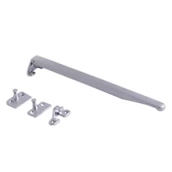 Fab & Fix Classic Design Non-Locking Window Stay Bar Satin Silver 280mm