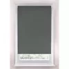 Polyester Cordless Roller Blackout Blind Dark Grey 900 x 1700mm Drop
