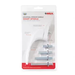 Mila LH/RH ProLinea Espagnolette uPVC Window Handle White -Window Furniture Sales 5961G A4