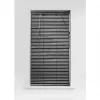 Universal Aluminium Venetian Non-Blackout Blind Black 900 x 1600mm Drop