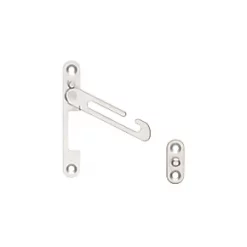 Mila Window Restrictor Brushed Stainless Steel 100mm