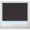 Polyester Cordless Roller Blackout Blind Black 1800 x 1700mm Drop