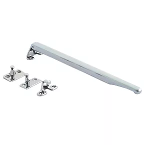 Fab & Fix Classic Design Non-Locking Window Stay Bar Polished Chrome 280mm 1 Fab & Fix Classic Design Non-Locking Window Stay Bar Polished Chrome 280mm