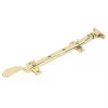 Smith & Locke Victorian Casement Stay Polished Brass 250mm