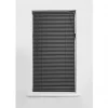Universal PVC Venetian Non-Blackout Blind Black 1650 x 1600mm Drop