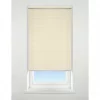 Polyester Cordless Pleated Non-Blackout Blind Ivory 800 x 1600mm Drop