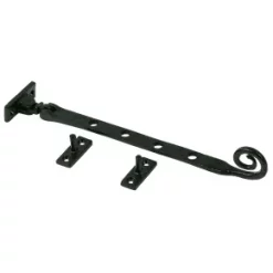Monkeytail Casement Stay Antique Black 250mm