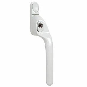 Fab & Fix RH Connoisseur Espagnolette Offset Window Handle White 1 Fab & Fix RH Connoisseur Espagnolette Offset Window Handle White