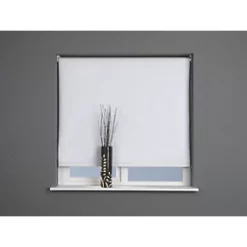 Polyester Roller Blackout Blind White 900 x 1700mm Drop