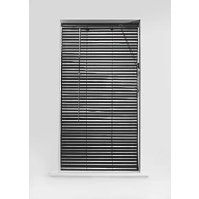 Universal Aluminium Venetian Non-Blackout Blind Black 1350 x 1600mm Drop 1 Universal Aluminium Venetian Non-Blackout Blind Black 1350 x 1600mm Drop