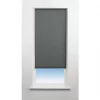 Universal Polyester Roller Blackout Blind Charcoal 600 x 1700mm Drop