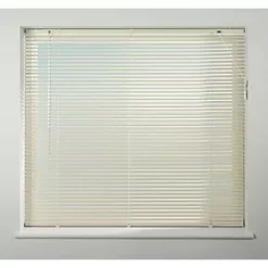 Universal Aluminium Venetian Non-Blackout Blind Cream 1500 x 1600mm Drop