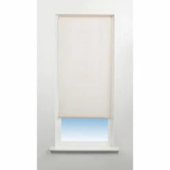 Universal Polyester Roller Non-Blackout Blind Almond 600 x 1700mm Drop