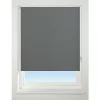 Universal Polyester Roller Non-Blackout Blind Charcoal 1200 x 1700mm Drop