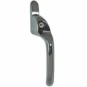 Fab & Fix RH Offset Connoisseur Espagnolette Window Handle Polished Chrome 1 Fab & Fix RH Offset Connoisseur Espagnolette Window Handle Polished Chrome