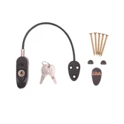 ERA Safety Locking Restrictor Brown 89mm