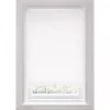 Polyester Cordless Roller Blackout Blind White 900 x 1700mm Drop