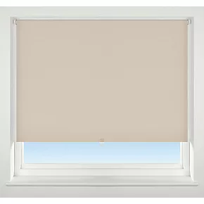Polyester Cordless Roller Blackout Blind Almond 1800 x 1700mm Drop 1 Polyester Cordless Roller Blackout Blind Almond 1800 x 1700mm Drop