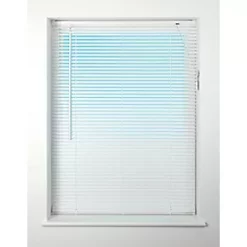 Universal PVC Venetian Non-Blackout Blind White 1050 x 1600mm Drop