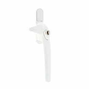Mila RM Cockspur RH Window Handle White 1 Mila RM Cockspur RH Window Handle White