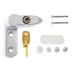 ERA PVCu Locking Window Snaplock White
