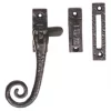 Carlisle Brass LH/RH Monkeytail Casement Fastener Antique Black