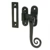 LH/RH Monkeytail Casement Fastener Antique Black