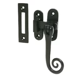 LH/RH Monkeytail Casement Fastener Antique Black